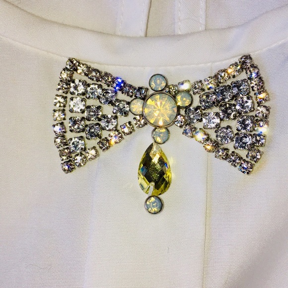 J. CREW Snow Cotton White Top ❤️ - Picture 6 of 7